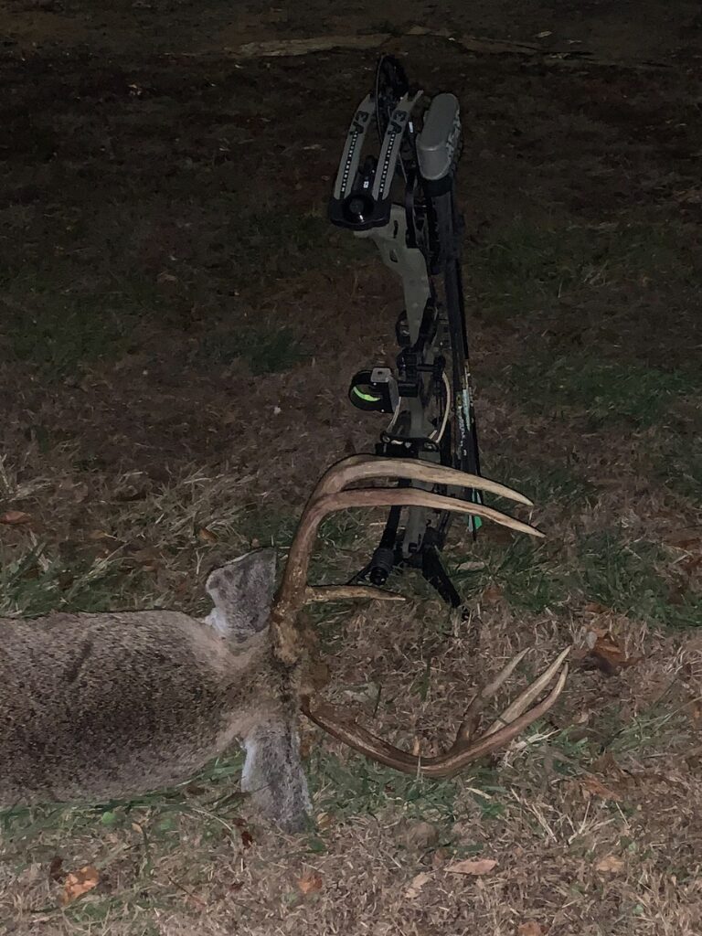 Justin McKee at Southern Draw Archery pro shop